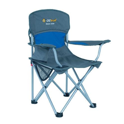 OZtrail Deluxe Junior Chair | Blue - Camping Accessories