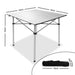 Weisshorn Portable Roll Up Folding Camping Table - Camping Accessories