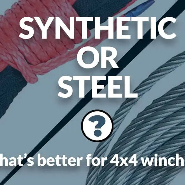 4WD Winch Rope vs Steel Cable - Which is Better?