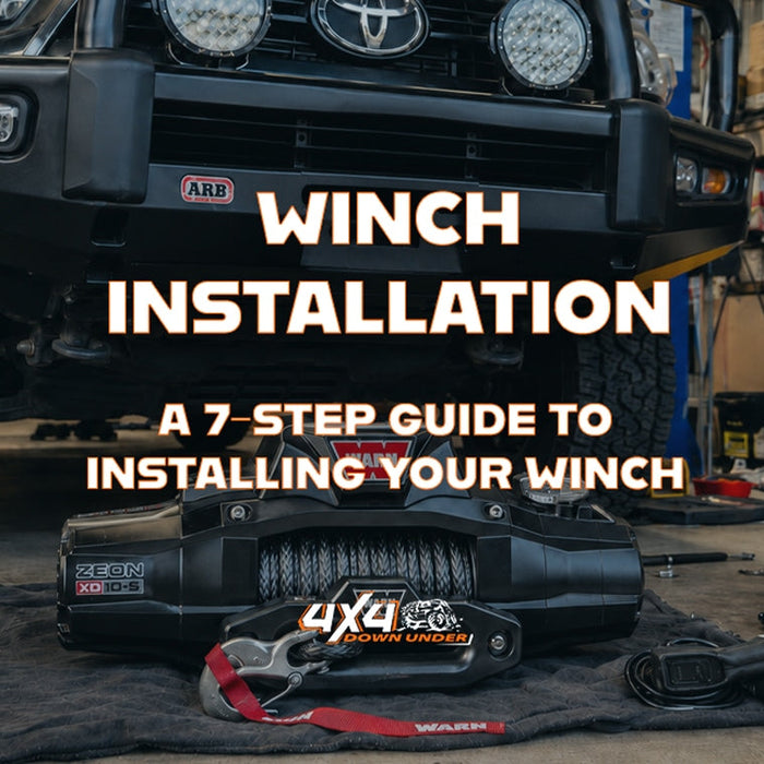 How to Install a Winch on Your Bullbar in 7 Steps