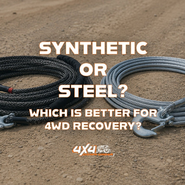 Synthetic Winch Rope vs Steel Cable: Which Is Better?