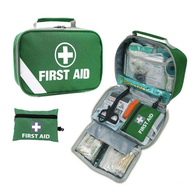 2-in-1 Premium Emergency First Aid Kit | 258 Piece