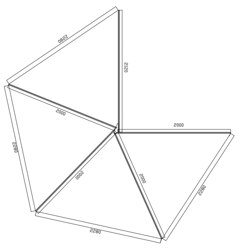 30 Second StormChaser 270° Awning | 2.1m (Medium) or 2.7m - Vehicle Awnings