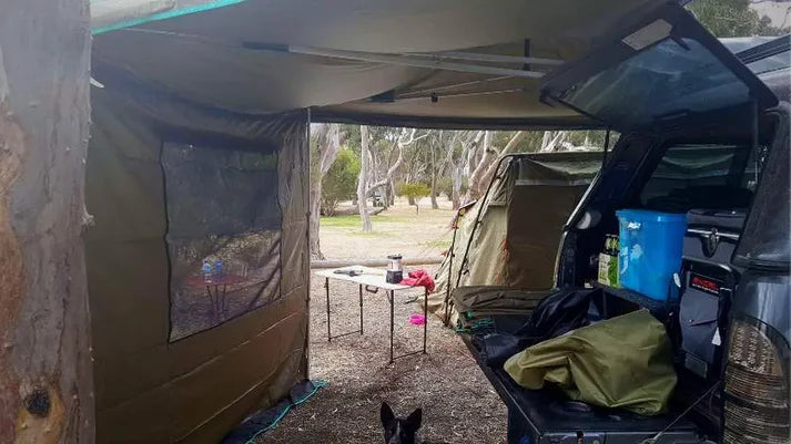 30 Second Wing Awning Wall