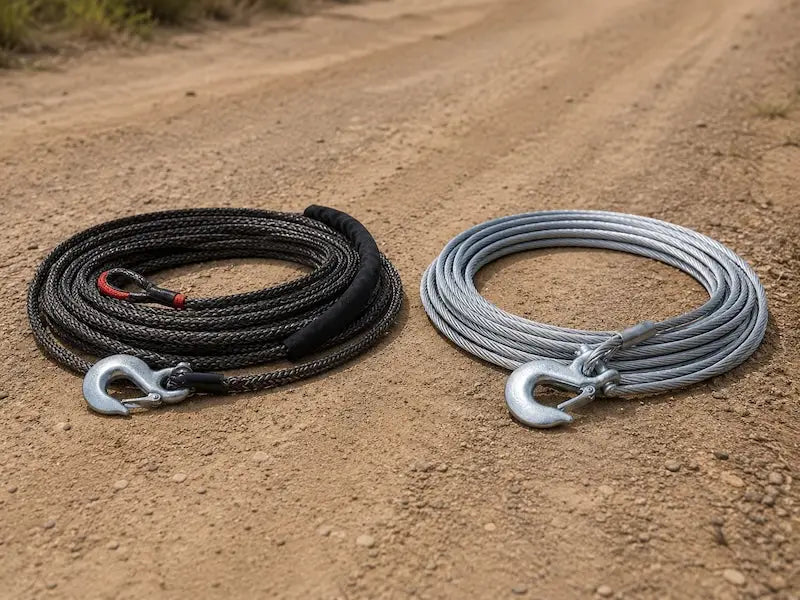 Synthetic Winch Rope vs Steel Cable: Which Is Better?