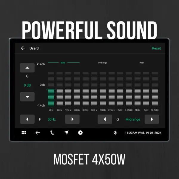 Polaris 13 Inch Maxx Ultra Fixed Head Unit