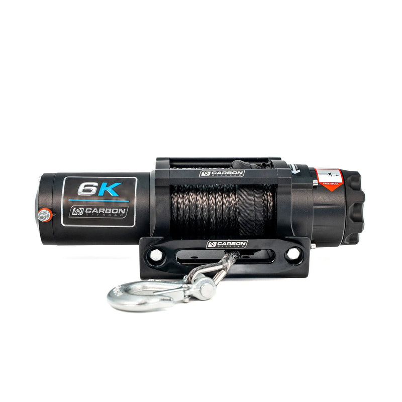 Carbon Offroad 6K Electric Winch with Synthetic Rope
