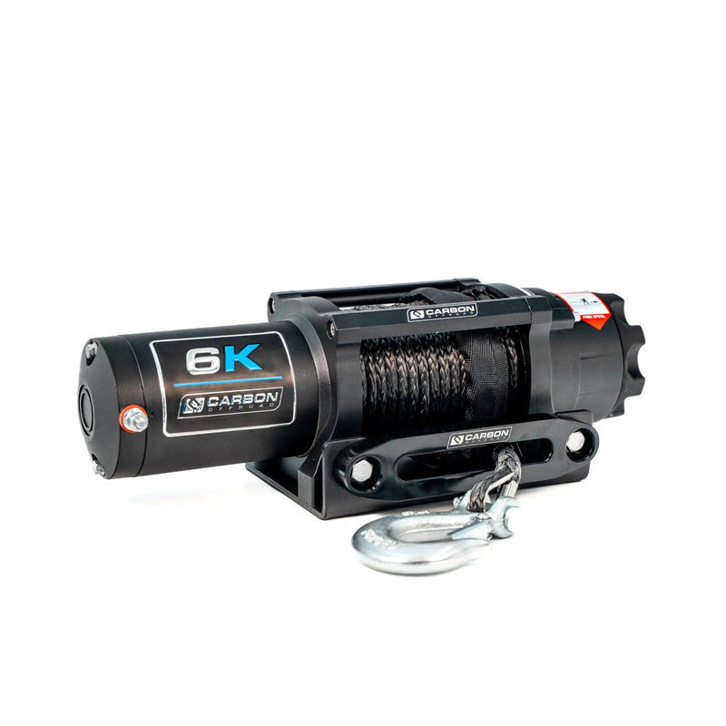 Carbon Offroad 6K Electric Winch with Synthetic Rope