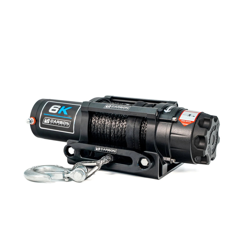 Carbon Offroad 6K Electric Winch with Synthetic Rope
