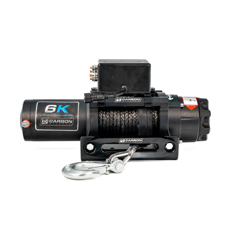 Carbon Offroad 6K Electric Winch with Synthetic Rope