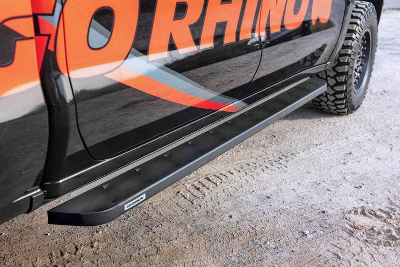 Go Rhino RB10 Running Boards for Toyota Hilux | 2020-2023 | Textured Black