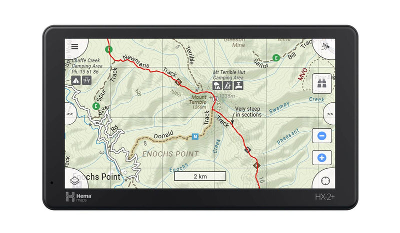 Hema HX-2+ Off-Road/On-Road Navigator GPS