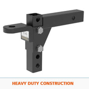 Adjustable Towbar Tow Bar Ball Mount 2 Hitch Towing Trailer 4WD Car by San Hima