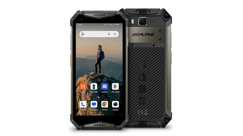 Alpine 5.6″ UHF DMR Smartphone Navigator with Hema Navigation