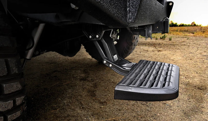 AMP Research BedStep Retractable Bumper Step for RAM 2500HD