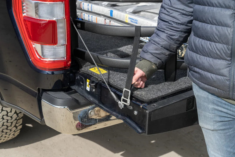 AMP Research BedXtender HD Sport Truck Bed Extender for RAM 1500 DT/TRX | 2020+ - Truck Cargo Bed Extender