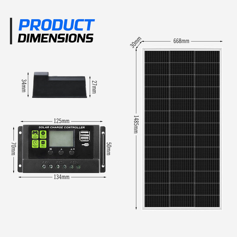 ATEM Power 200W Solar Panel Kit