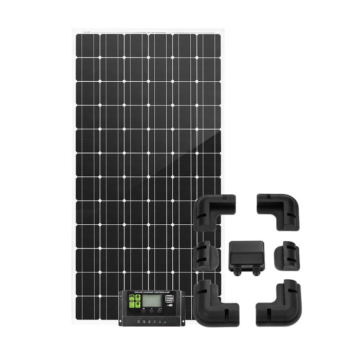 Atem Power 12V Mono Solar Panel Kit - Rooftop Solar Panels