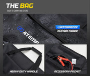 Waterproof bag with heavy-duty handle for Atem Power 12V Portable Solar Blanket Mat