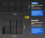 Atem Power 12V Portable Solar Folding Blanket Mat | 200W/300W - Folding Solar Panel