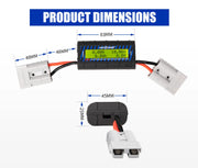 ATEM POWER 200A Digital Watt Meter with LCD display for amp volt power measurement