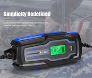 Smart Battery Charger 4A 6V/12V Automatic SLA AGM Car Truck Boat Motorcycle - Sunyee