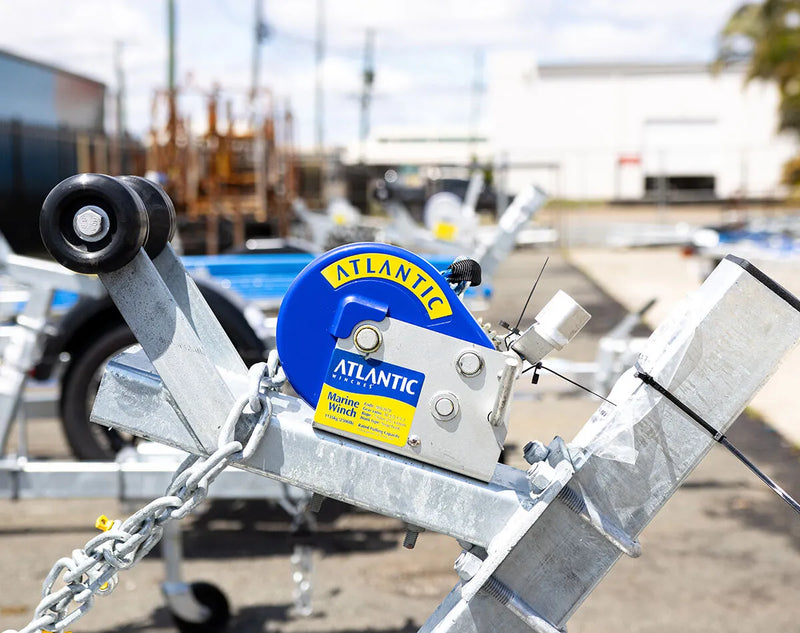 Atlantic Marine Trailer Winch application example