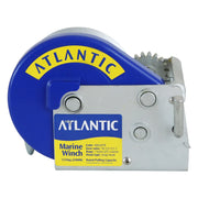 Atlantic Marine Trailer Winch with Atlantic Rope side view