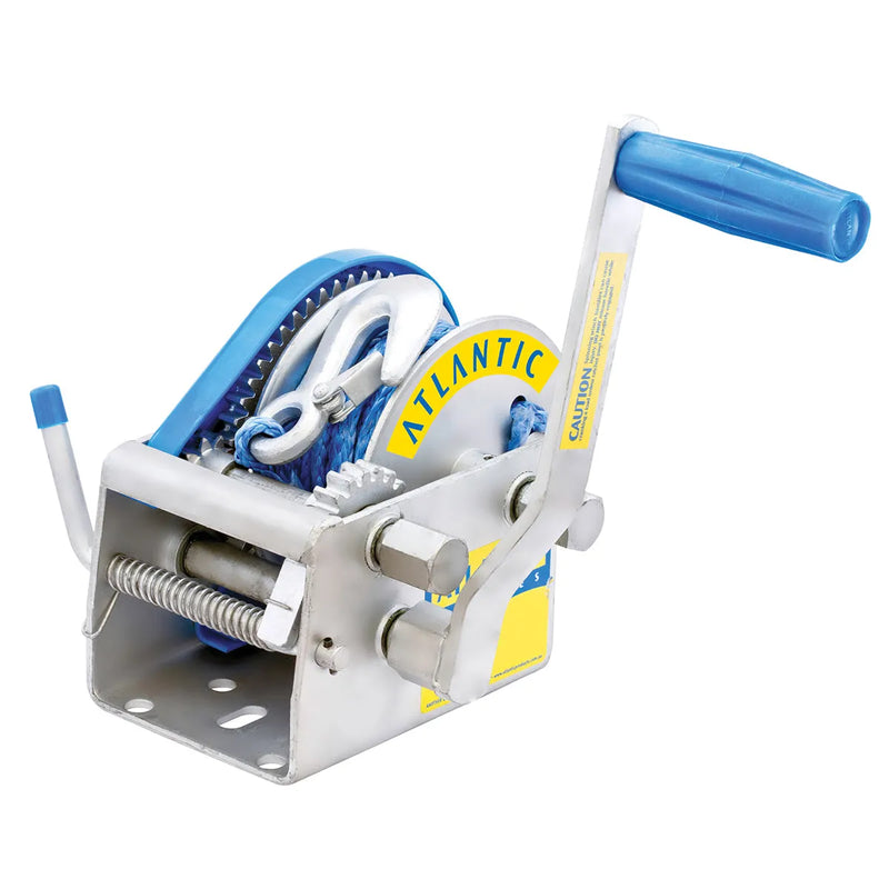 Atlantic Marine Trailer Winch JPW6800 with Atlantic Rope