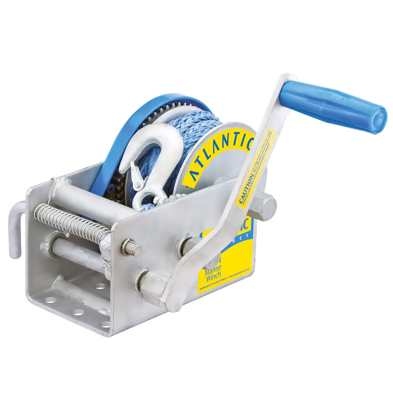 Atlantic Trailer Winch HD 1500kg with Atlantic Rope