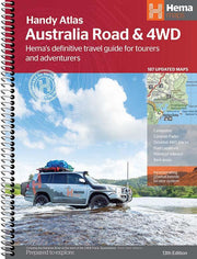Australia Road and 4WD Handy Atlas featuring travel guides and maps for adventurous journeys