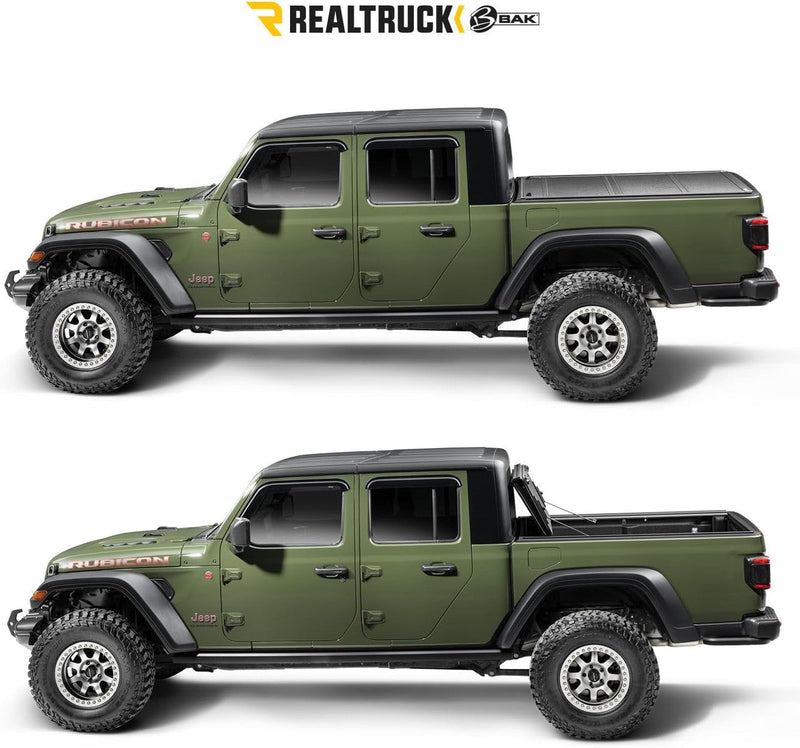 BAK BAKFlip MX4 TS Hard Folding Tonneau Cover for Jeep Gladiator | 2020+