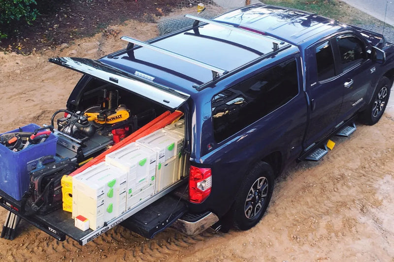 Bedslide 1000 Classic Ute Bed Slide Cargo Organiser | Black Edition