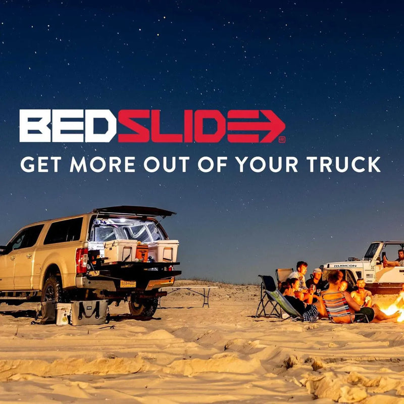 Bedslide 1500 Contractor for Chevrolet Silverado 2500 | 75" x 48" | Black Edition