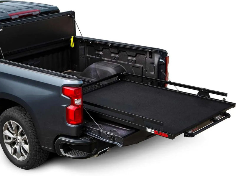 BedSlide 1500 Contractor for Chevrolet Silverado 1500 | 68" x 48" | Black Edition