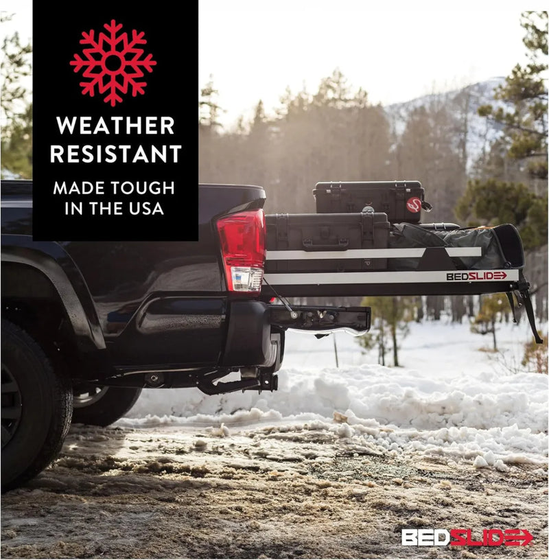 BedSlide 1500 Contractor for Various Vehicles | 65" x 48" | Black Edition