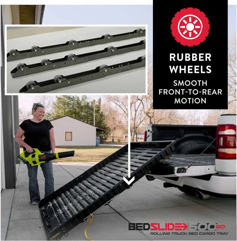 Bedslide 500Go Cargo Tray to suit 62" - 74" Full Size Truck Beds