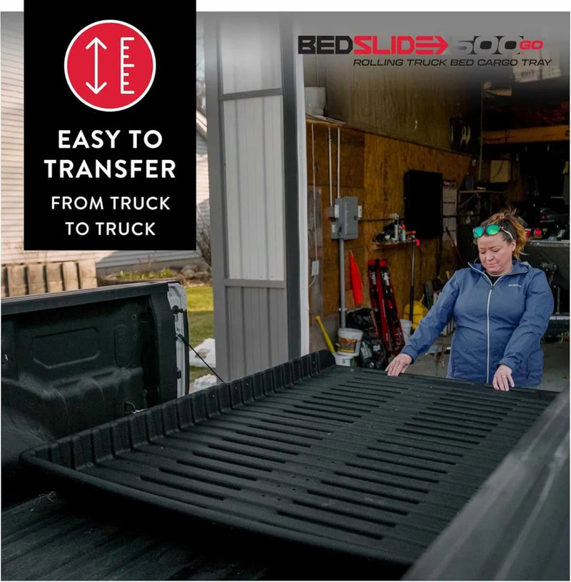 Bedslide 500Go Cargo Tray to suit 62" - 74" Full Size Truck Beds