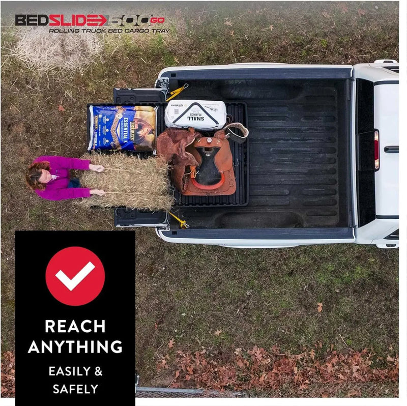 Bedslide 500Go Cargo Tray to suit 62" - 74" Full Size Truck Beds