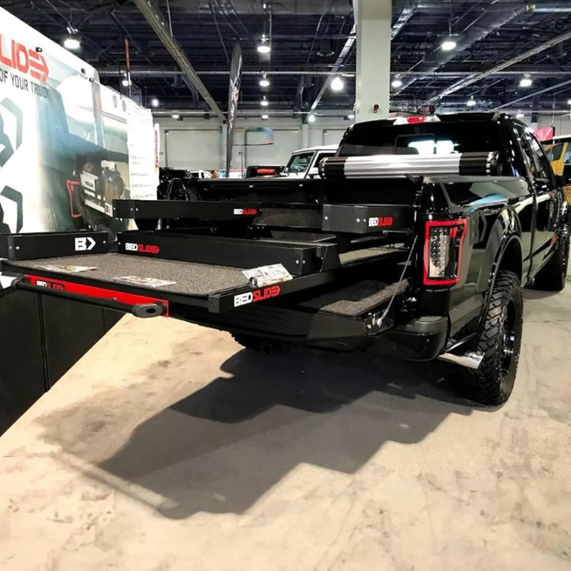 BedSlide Complete Bed Bin Accessory Kit | 5 Piece | Black Edition
