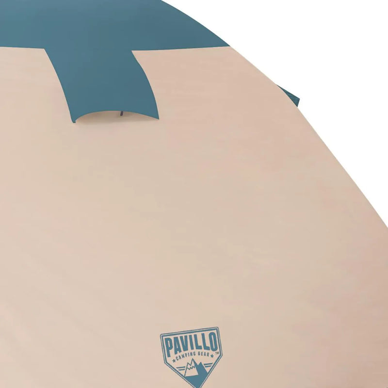 Bestway 5 Person Pavillo Dome Camping Tent | Green & Cream White - Tent