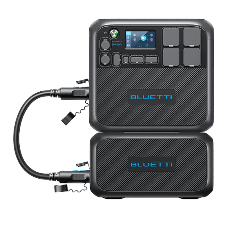 Bluetti AC200MAX Expandable Power Station and B230 Expansion Battery Combo Deal - AC200MAX+B230