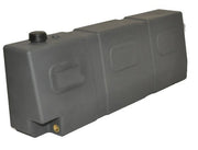 Gray plastic water tank with cap and molded sections for Boab 50L Tapered Water Tank kit