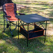 Boab Roll Up Camping Table with Basket - Camping Accessories