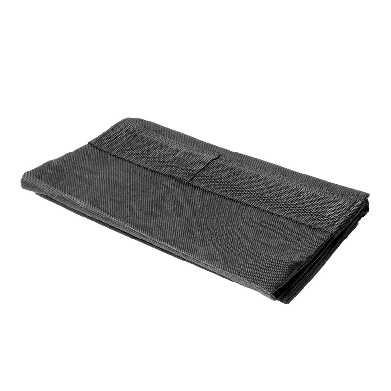 Black fabric wallet with fold design, ideal for Boab Heavy Duty Fridge Slide or heavy duty fridge use