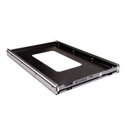 Heavy duty fridge slide with mounting bracket and sliding rails for secure storage