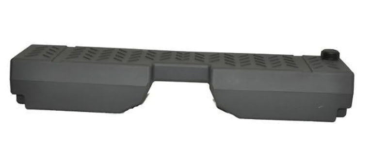 Gray plastic floor mat for Boab Poly 40L water tank, ideal for remote regions