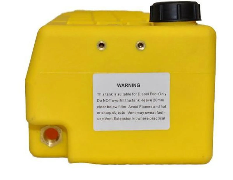 Boab Poly Footwell Diesel Tank | 40 Litre - Fuel Tank