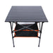 Boab Roll Up Camping Table with Basket - Camping Accessories