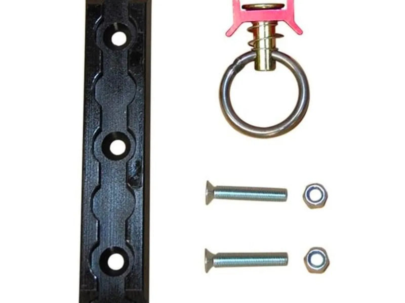 Boab Single Anchor Track Rail and Ring | 150mm - Storage Accessories